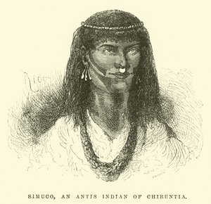 Simuco, an Antis Indian of Chiruntia by Edouard Riou